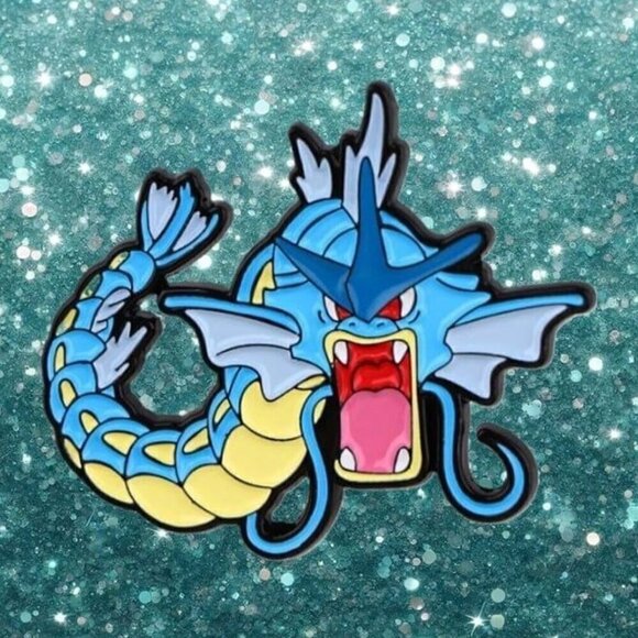 Independent Other - Just Evolved Gyarados: Fierce Pokémon Enamel Pin - Powerful Collectible